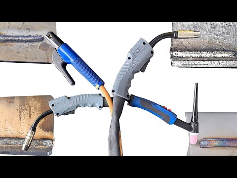 4 Typen des Schweißens: MAG vs WIG vs Elektrode vs Fülldraht | Für Anfänger erklärt