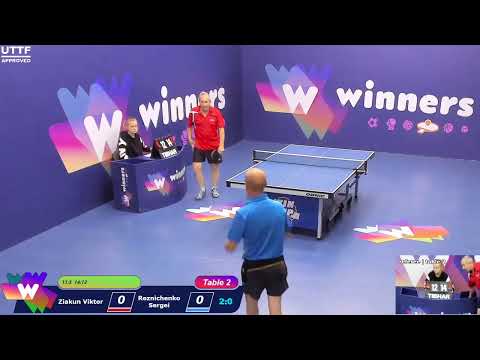 WINners CUP table 2  09.10  Ziakun Viktor - Reznichenko Sergei 22:30