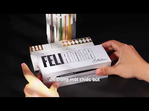 Video Bút Ký Cao Cấp Leon Dio FeliRitter - Silver