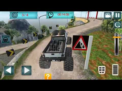 6x6 Monster Truck Driving Simulator Offroad-Android GamePlay