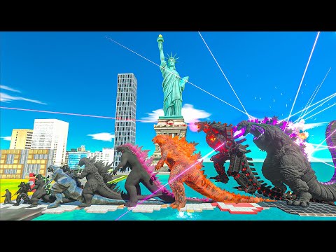The New Empire - Evolution of NEW Shin Godzilla Size Comparison vs Dark Devil Itself - ARBS