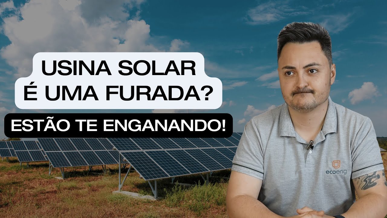 Usina Solar é uma FURADA!? [Usina para comercializar energia]