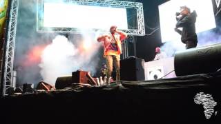 Riky Rick Performing Fuseg, Sidlukotini &amp; Boss Zonke At Major League Gardens