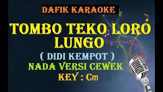 Download lagu Tombo Teko Loro Lungo (Karaoke) Didi Kempot Versi Cewek mp3