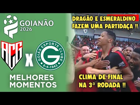 Atletico GO vs Goias - Highlights - Goals - Goianão 2026 - Round 3