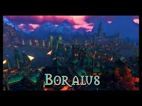 WORLD OF WARCRAFT MEDITATION - Boralus - Fantasy Music Ambience 4K