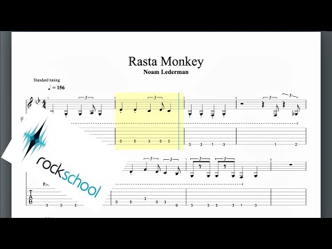 Rasta Monkey Rockschool Grade 3 Guitar