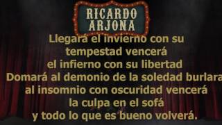 Ricardo Arjona - Remiendo Al Corazón (Letra)
