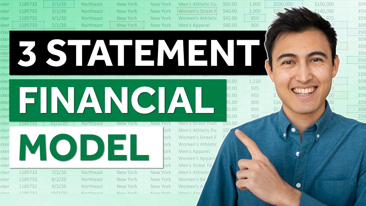 Build a 3 Statement Financial Model (FULL Tutorial + Free Template)