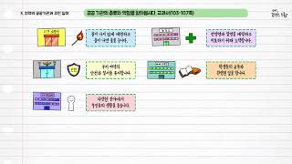 사회 4학년 1학기 3단원 3~4차시 영상(103-107p)