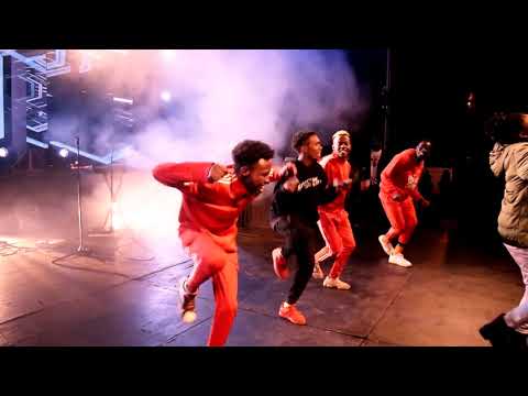 BRUCEDEBWOY PERFORMING AT THE EMB JESUS PARTY  2019