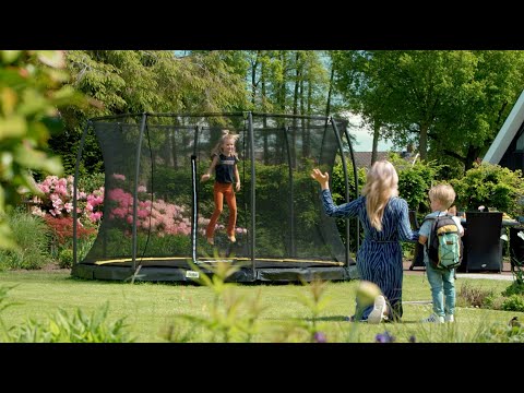 Studsmatta Salta Comfort Edition Nedgrävd Rund