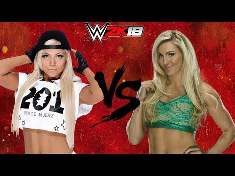 WWE 2K18 Liv Morgan vs Charlotte