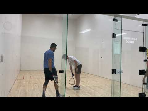 Sharath Joe Eduardo Racquetball Practice Game