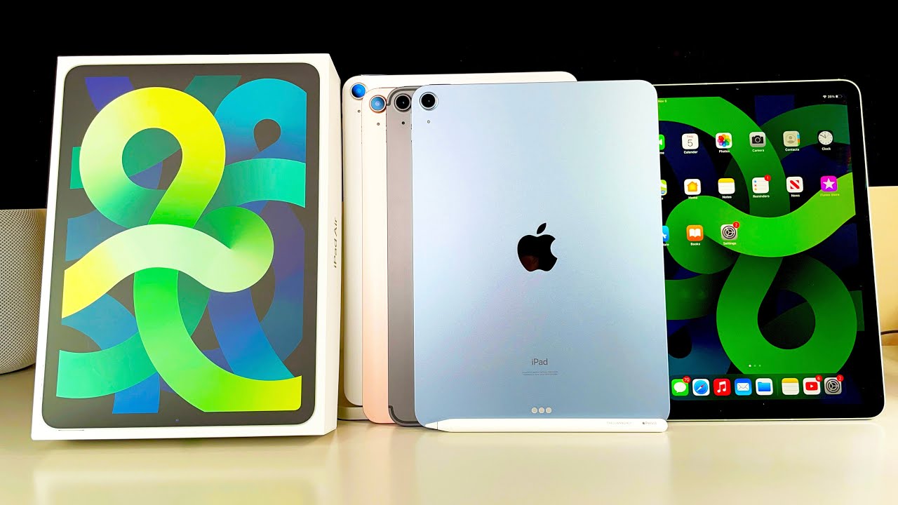 NEW Apple iPad Air 4th Gen Unboxing & Review (ALL COLORS) | Tour & First Impressions