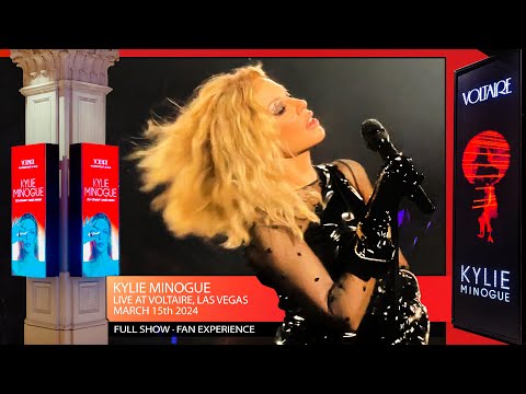 Kylie Minogue Live at Voltaire Las Vegas (Full Show / Fan Experience) #kylieminogue #lasvegas