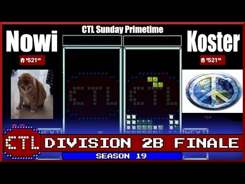 CTL Season 19 Division 2B FINALE - Nowi vs. Atkoster & Sharky