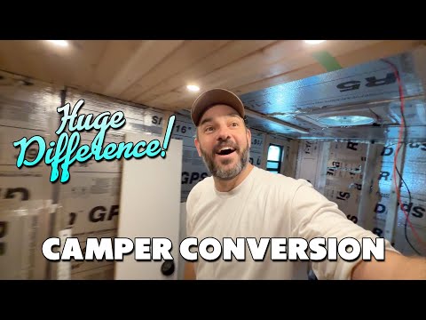 DIY Camper - Cheap Amazon lights make ALL the difference!