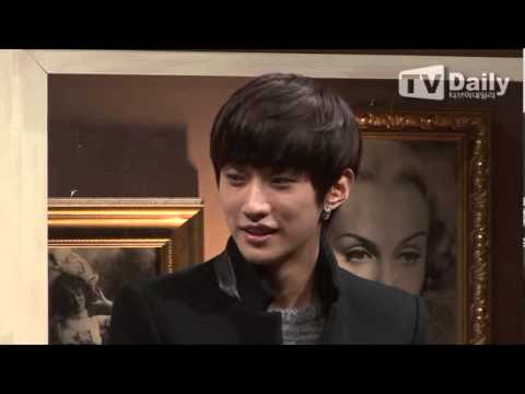 [TVDAILY] 131216 Jinyoung at Suspicious Woman/Miss Granny Press conference