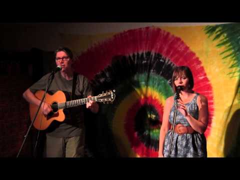 Amanda Raye with Michael Glass at Fantasy's 29th Anniversary Open Mic