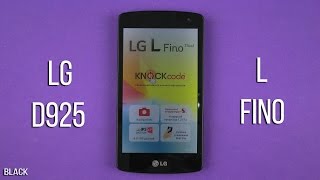 LG D295 L Fino (Titan) - відео 7