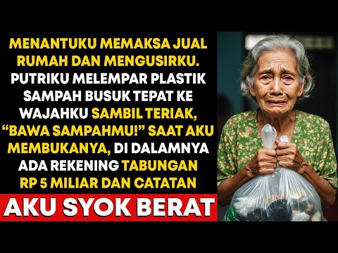 Putriku Lempar Sampah Ke Wajahku. Di Dalamnya, Kutemukan Tabungan Rp5 M Dan Sebuah Catatan…