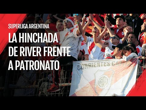 "La hinchada de River frente a Patronato - Superliga Argentina 2019/20" Barra: Los Borrachos del Tablón • Club: River Plate