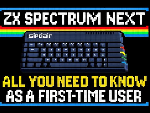 Getting started with the ZX  Spectrum Next.