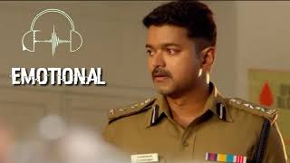 Theri Movie ❤ Emotional 🔥(Only Music) Best To