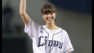 神スイングで話題の稲村亜美が魅力的