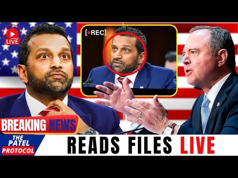 Schiff Forces Patel to Face Epstein Files Evidence —Security Rushes In After ONE Name