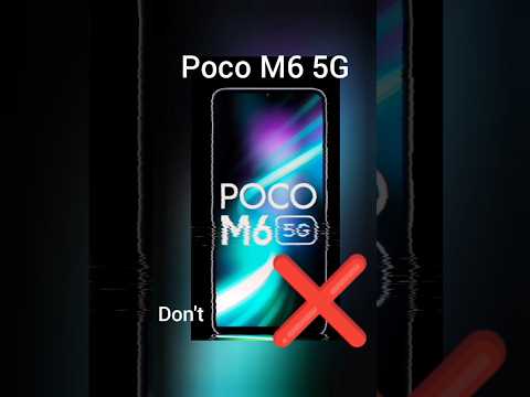 Don't Buy Poco M6 : 1 Big Problems ❌