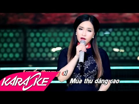 Vùng Lá Me Bay Karaoke - Đào Anh Thư | Bolero Nhạc Vàng Karaoke Beat