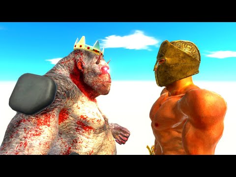 Who is the Real King ? Goro or Achilles - Animal Revolt Battle Simuator