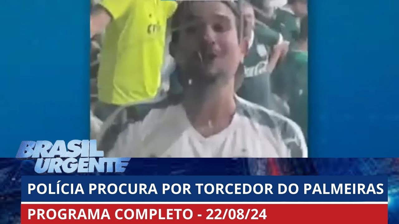 [AO VIVO] Brasil Urgente – 22/08/2024