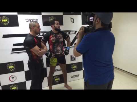 Interview with the champion  Ahmed Amir( the butcher)  after winning against richia" boogiaman"