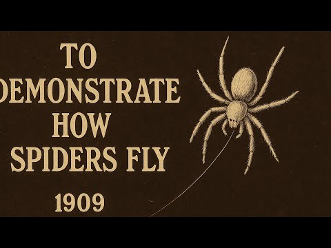 To Demonstrate How Spiders Fly | 1909 | Documentary | Short | Science | Nature