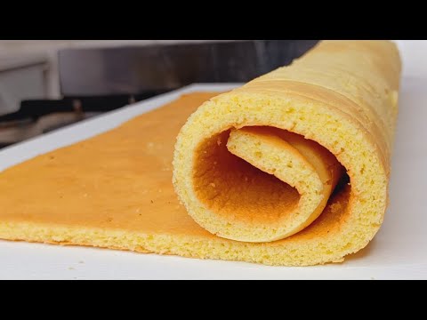 la genoise pour bûches de Noël. ( facile et rapide )