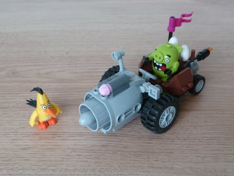 Vidéo LEGO Angry Birds 75821 : L'évasion en voiture du cochon