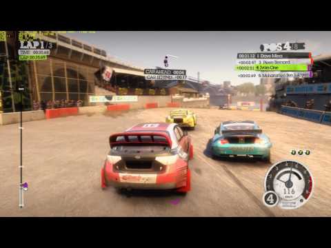 Colin McRae Dirt 2 Walkthrough Part 76 - "London: Skin Team Rally Cross"