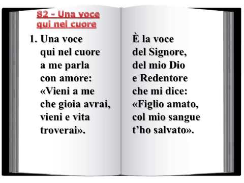 82 Una voce qui nel cuore - Innario Chiesa Cristiana Avventista del Settimo Giorno 2014