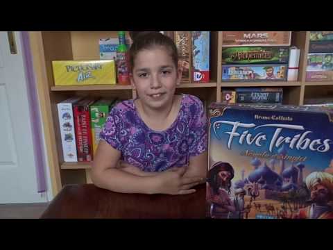 Five Tribes társasjáték bemutató - Liza Világa
