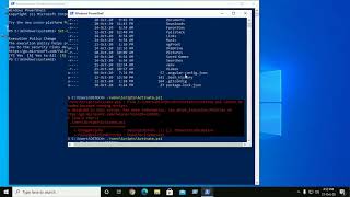 Activate python virtual environment from PowerShell | fix ps1not loaded or disable on the system