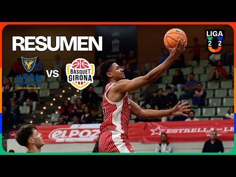 UCAM Murcia - Bàsquet Girona RESUMEN U22 | Liga U 2025-26 Jornada 5
