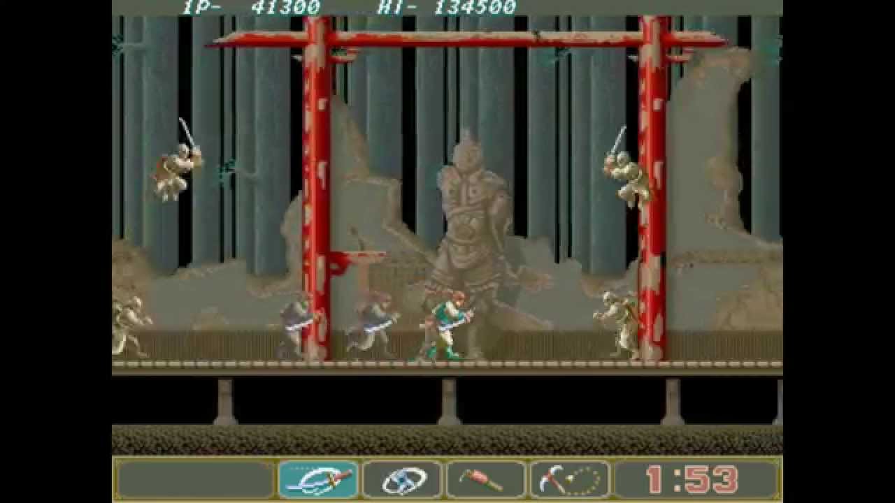 Ninja Spirit gameplay HD