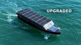 Solar Cruising at 7 kts Toward Spain to Test my Latest Upgrade
