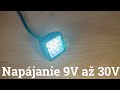 LED pracovní světlo - 9x 1,3W LED / 9-32V / ECE R10 (50,8x50,8mm) - Video Youtube