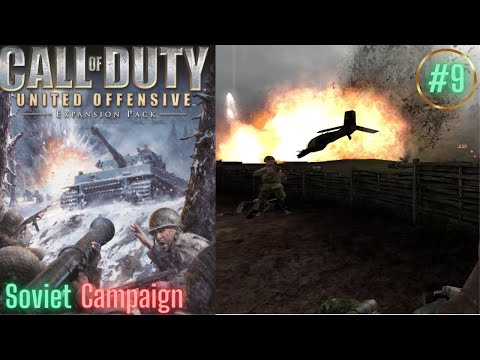 Call of Duty United Offensive | Walkthrough | Part 9 | Soviet Campaign | Trenches