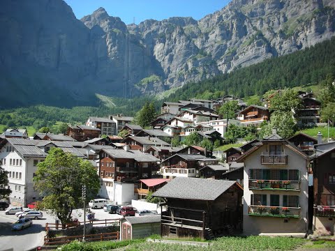 SWITZERLAND || FERIEN IN LEUKERBAD WALLIS, SWITZERLAND|| The most beautiful villages in Valais.