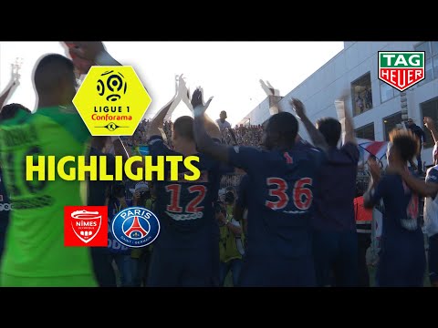 Nîmes Olympique - Paris Saint-Germain ( 2-4 ) - Highlights - (NIMES - PARIS) / 2018-19